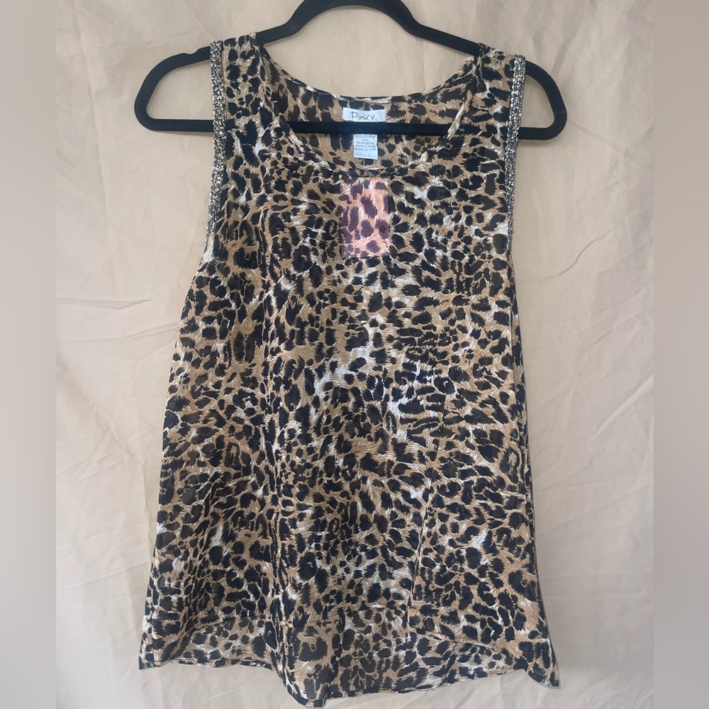 Pinky Leopard Tank